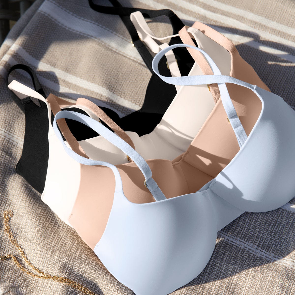 Cameo Balconette Lift Up Bra Powder Blue - Image 5