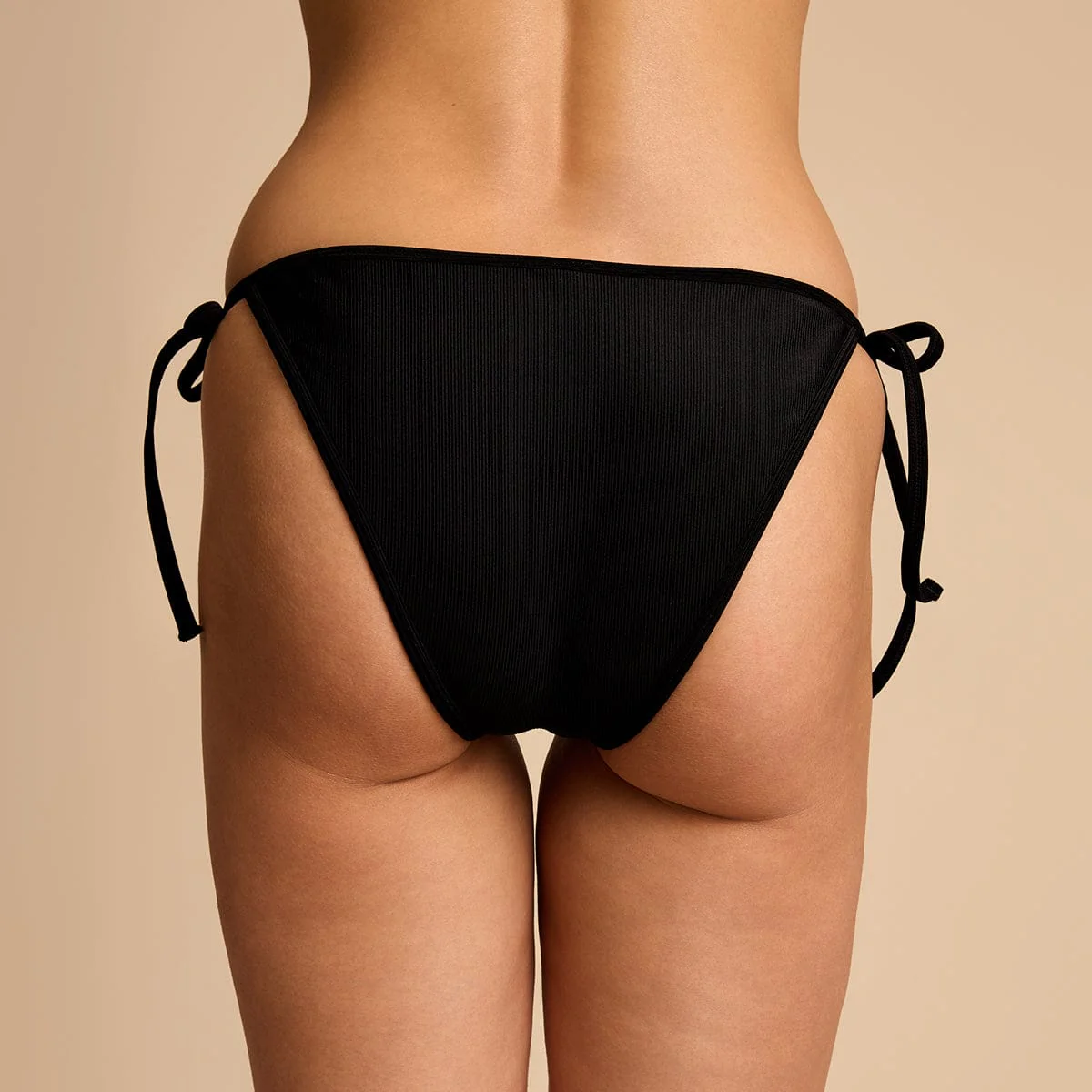 Cheeky String Bikini Black - Image 5