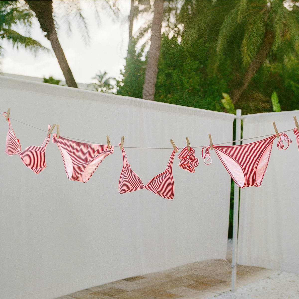 Classic Bikini Cabana (Riviera/White) - Image 6