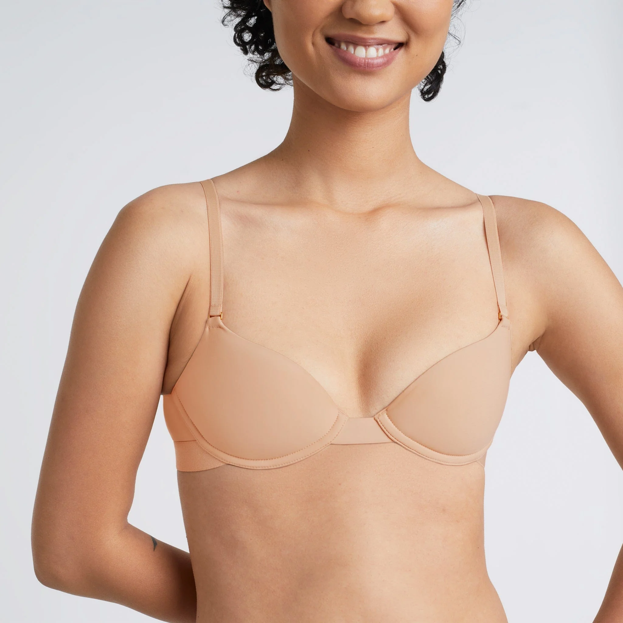 Demi T-Shirt Bra Buff - Image 13