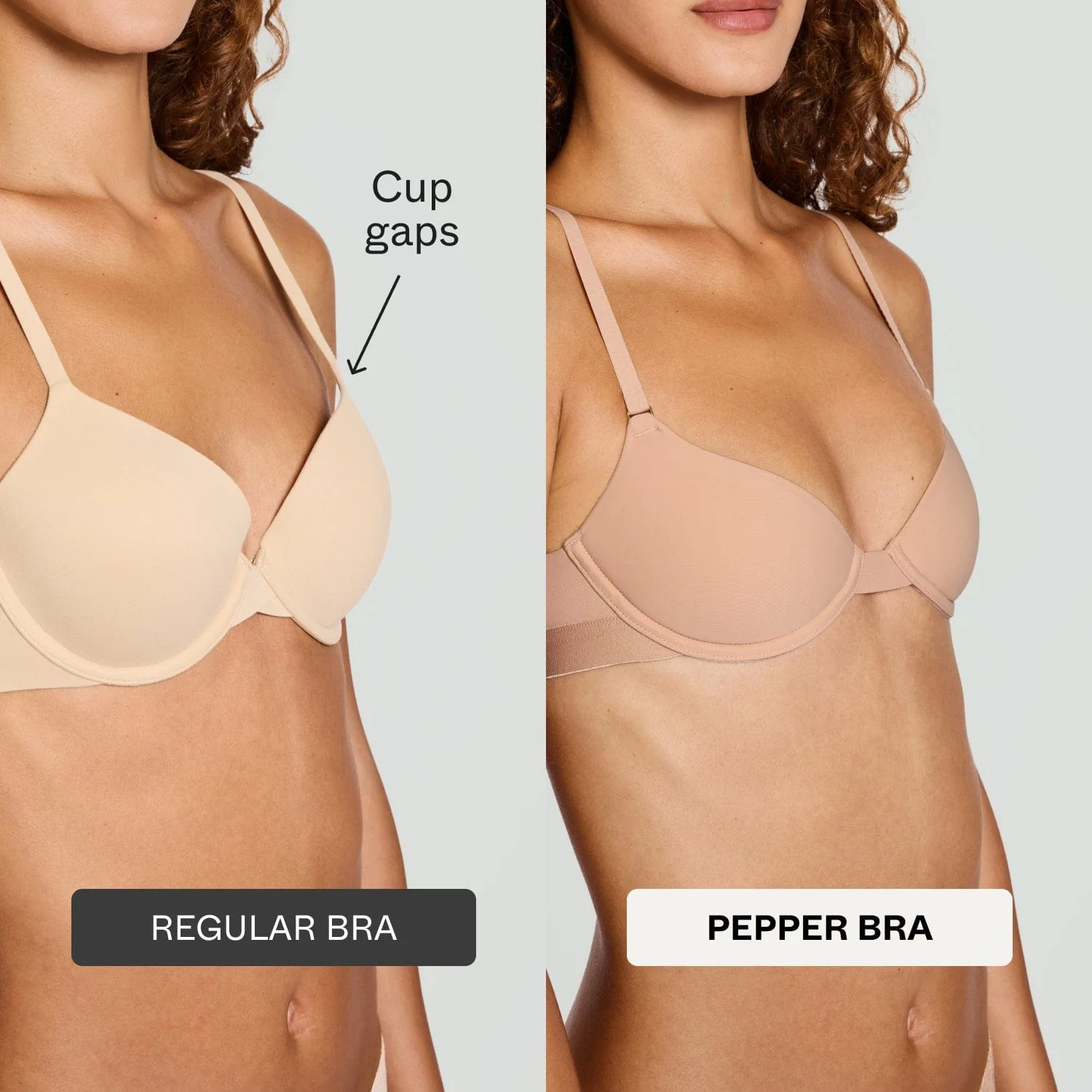 Demi T-Shirt Bra Buff - Image 7