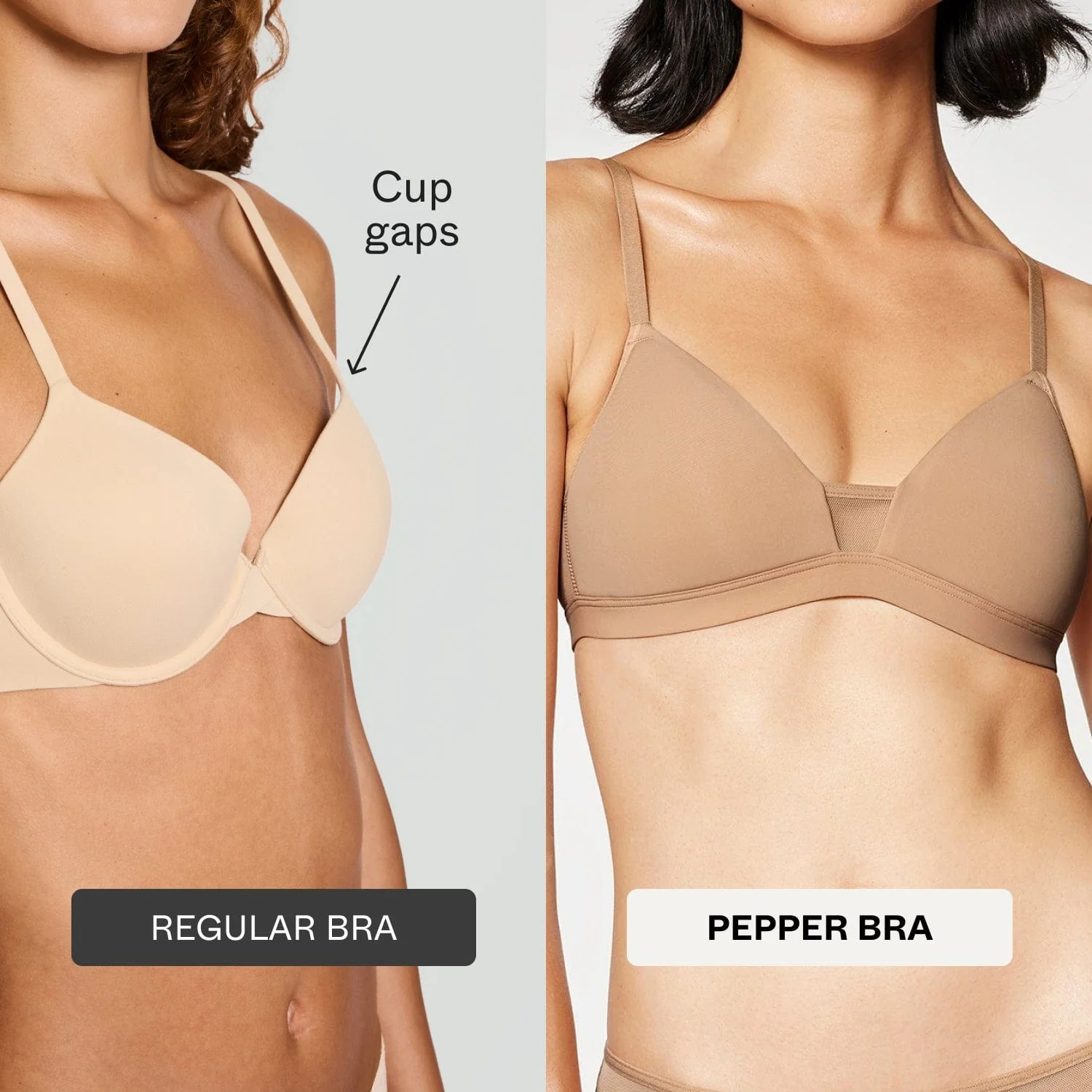 FeelGood Wirefree T-Shirt Bra Fawn - Image 6