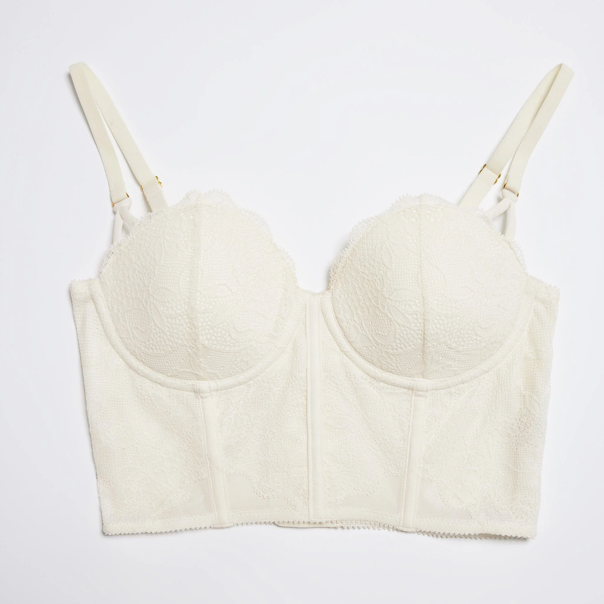 Lace Corset Top Ecru - Image 7