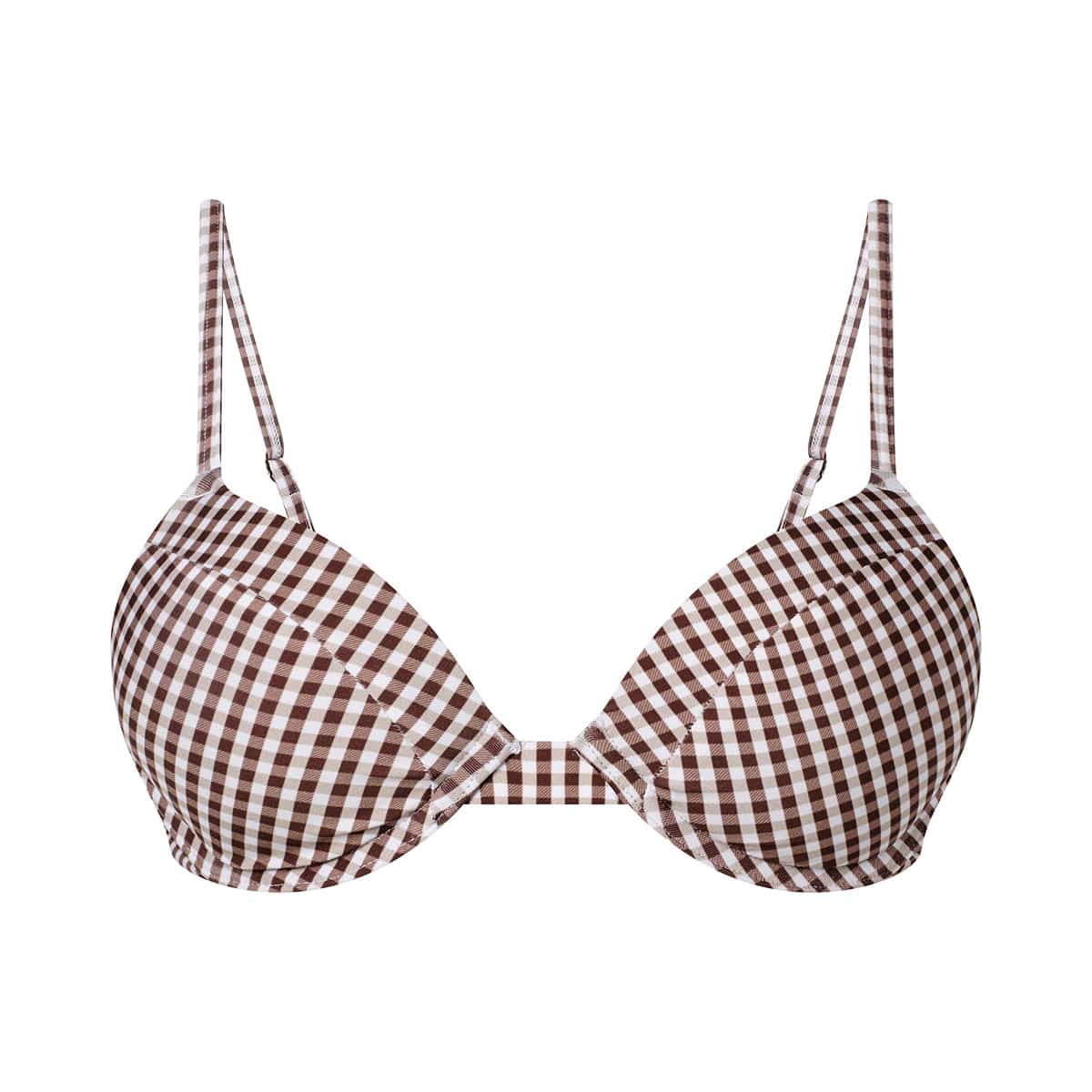 Lift Up Bikini Top Gingham - Image 2