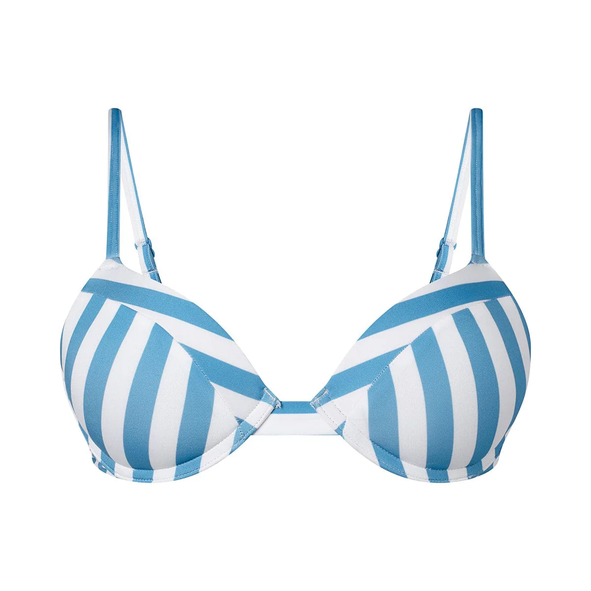 Lift Up Bikini Top Parasol (Azure/White) - Image 2