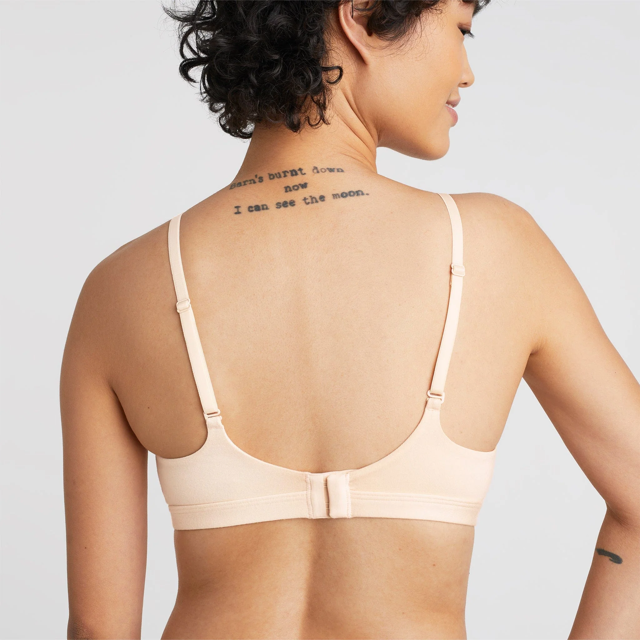 Modal Wirefree Bra Sand - Image 4