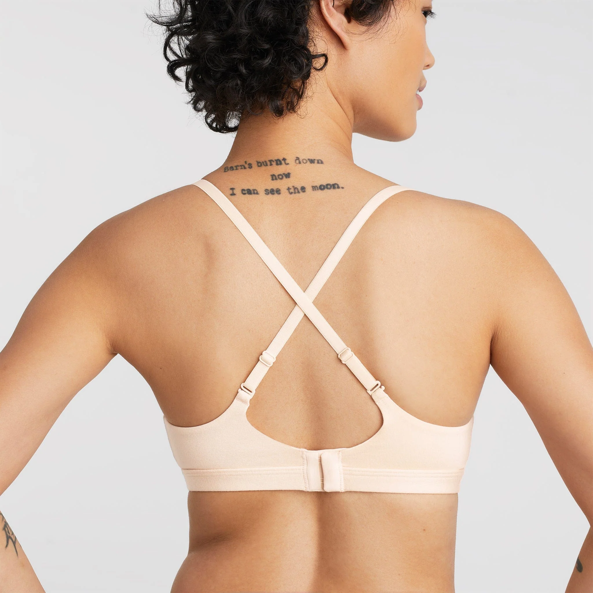Modal Wirefree Bra Sand - Image 5