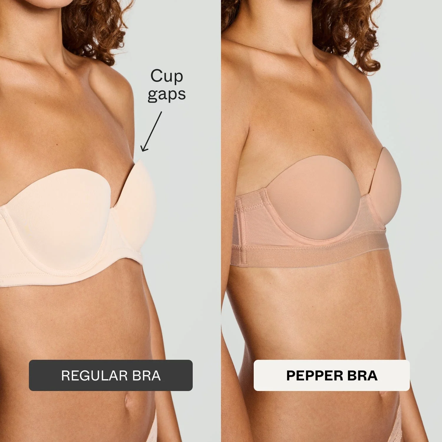 MVP Multiway Strapless Bra Espresso - Image 3