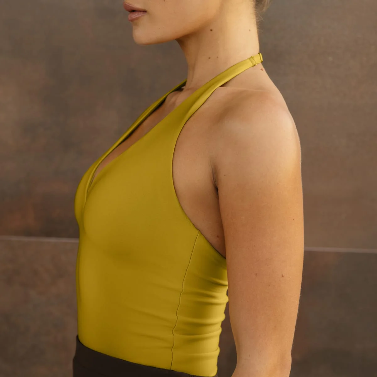 Plunge Halter Top Zest - Image 4
