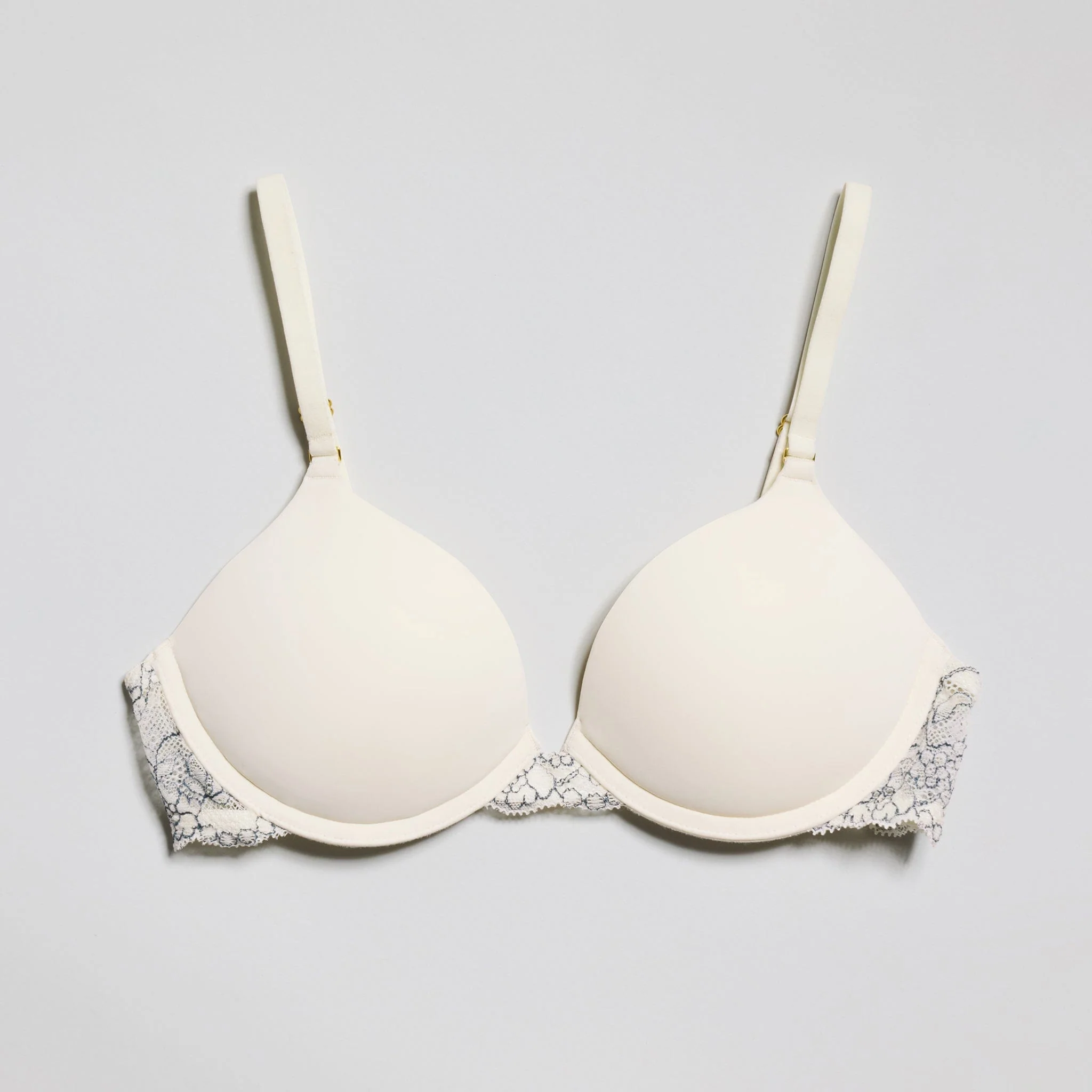 Smooth Lace Lift Up Bra Ecru Two-Tone - Image 9
