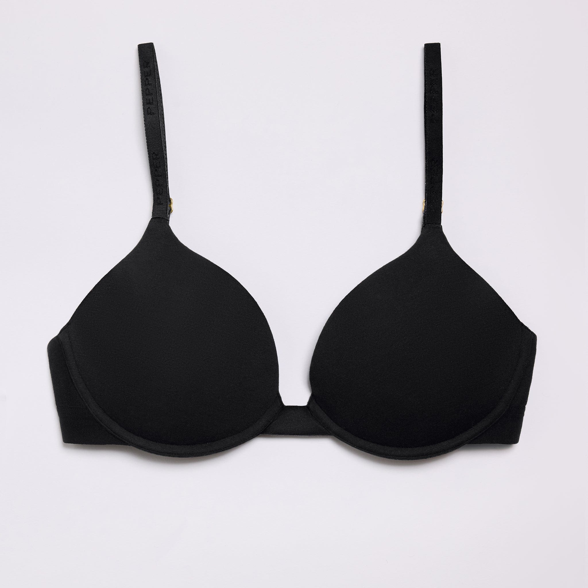 Supima® Cotton Lift Up Bra Black - Image 5