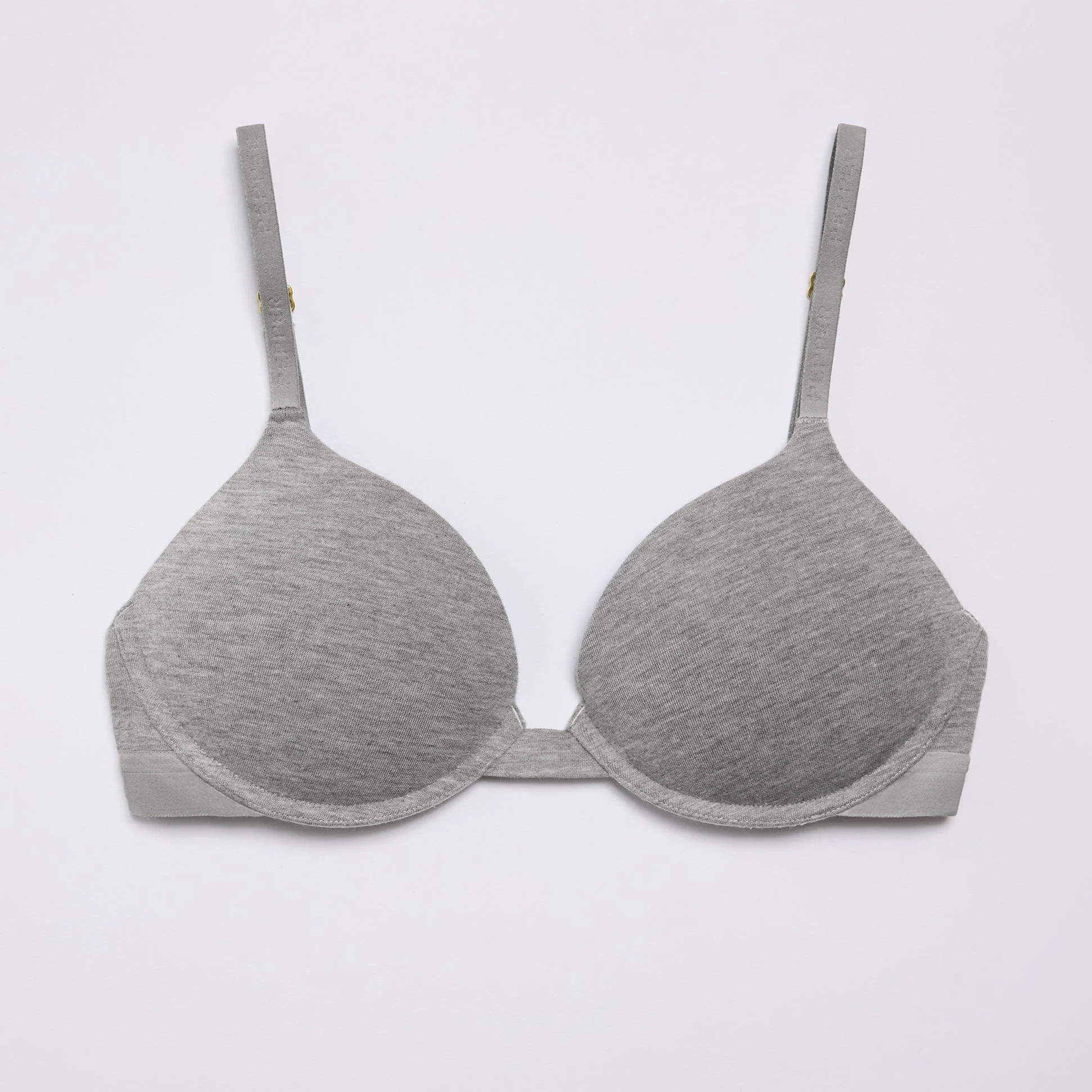 Supima® Cotton Lift Up Bra Heather Grey - Image 4