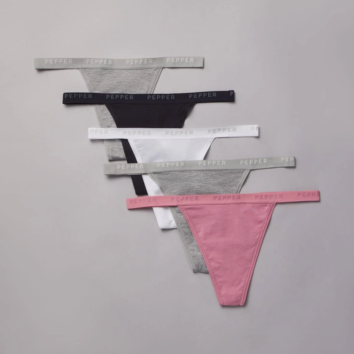Supima® Cotton String Thong Lilas - Image 5