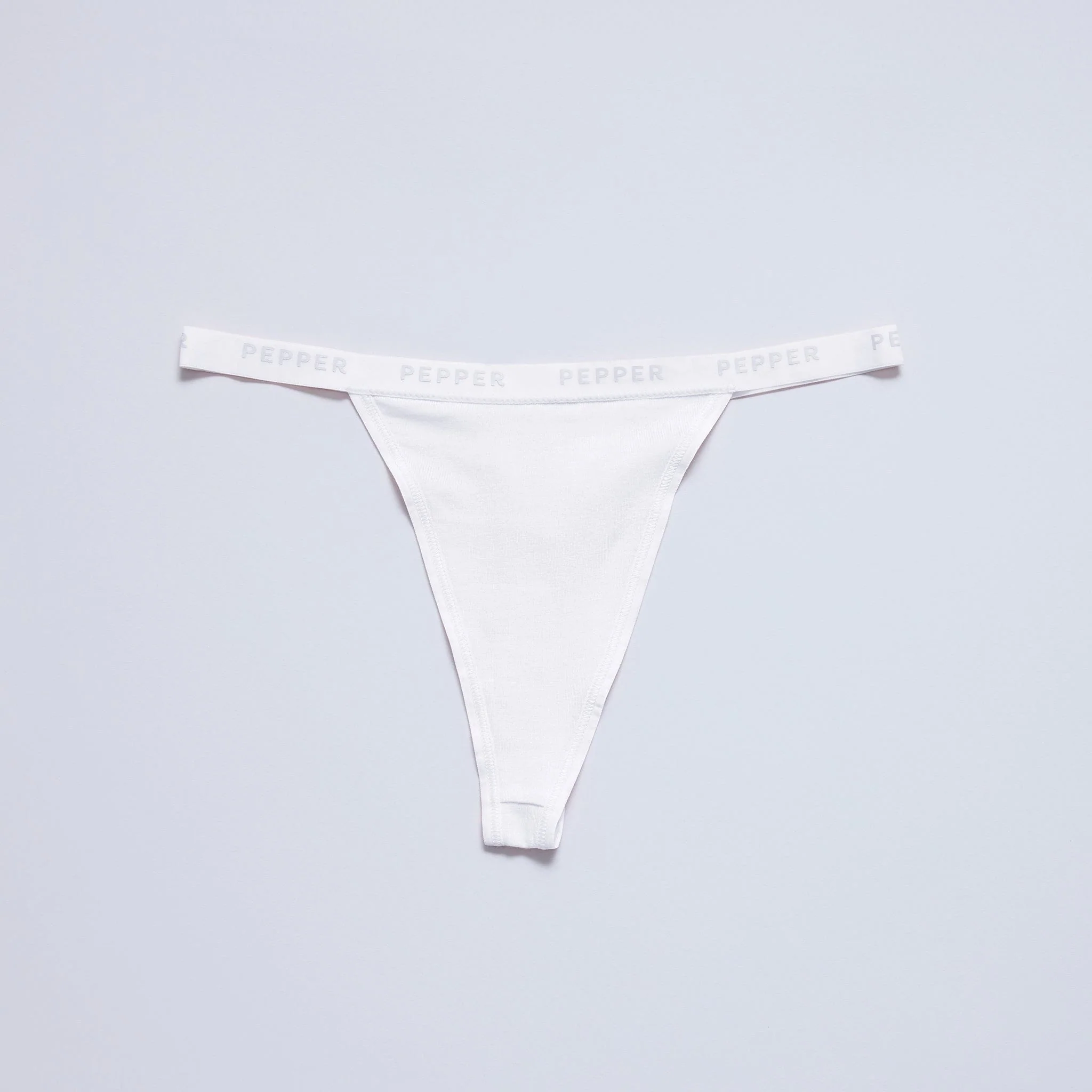 Supima® Cotton String Thong White - Image 4