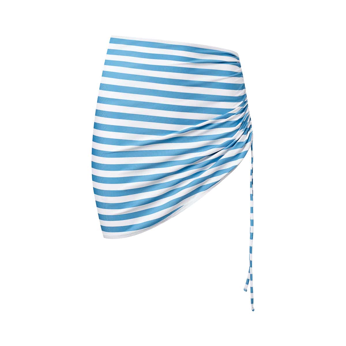 Swim Mini Skirt Parasol (Azure/White) - Image 2