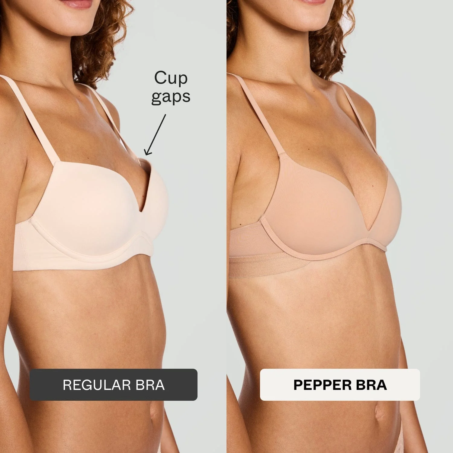 Zero-G Wirefree Lift Up Bra Fawn - Image 7