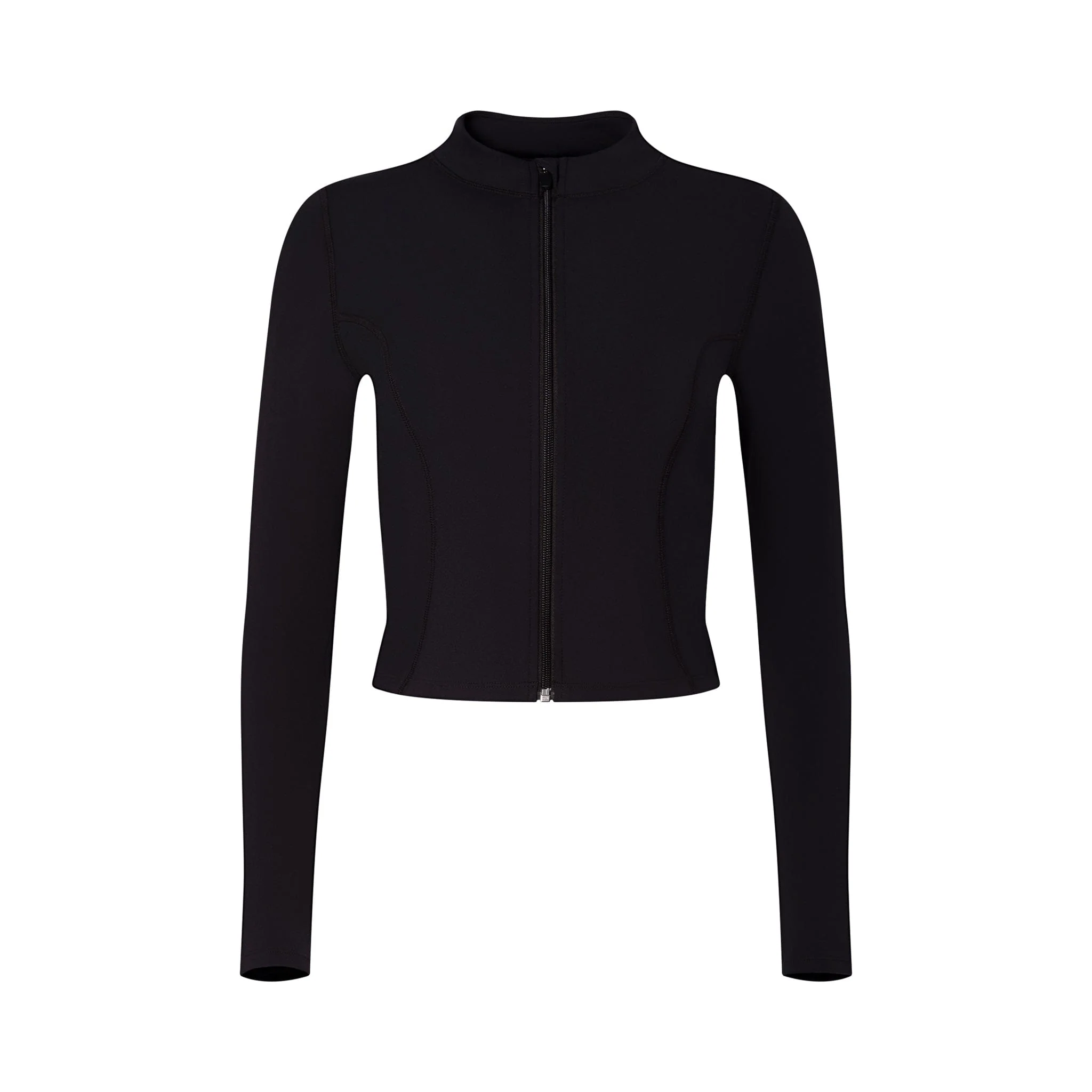 Zip Up Jacket Black - Image 3